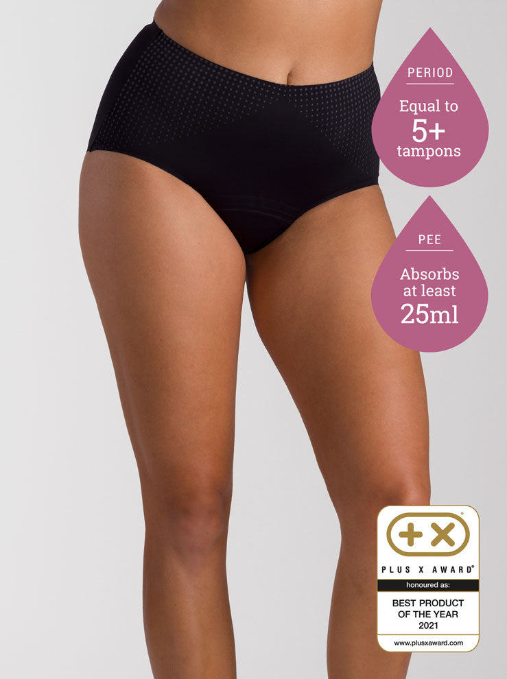 Sloggi Women's 4 Pair Basic Maxi Briefs 26 Black at  Women's Clothing  store: Briefs Underwear